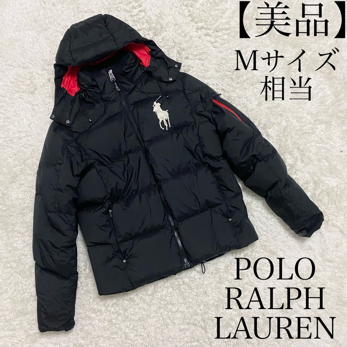 ポロラルフローレン ダウンジャケット ビッグポニー Mサイズ｜Yahoo