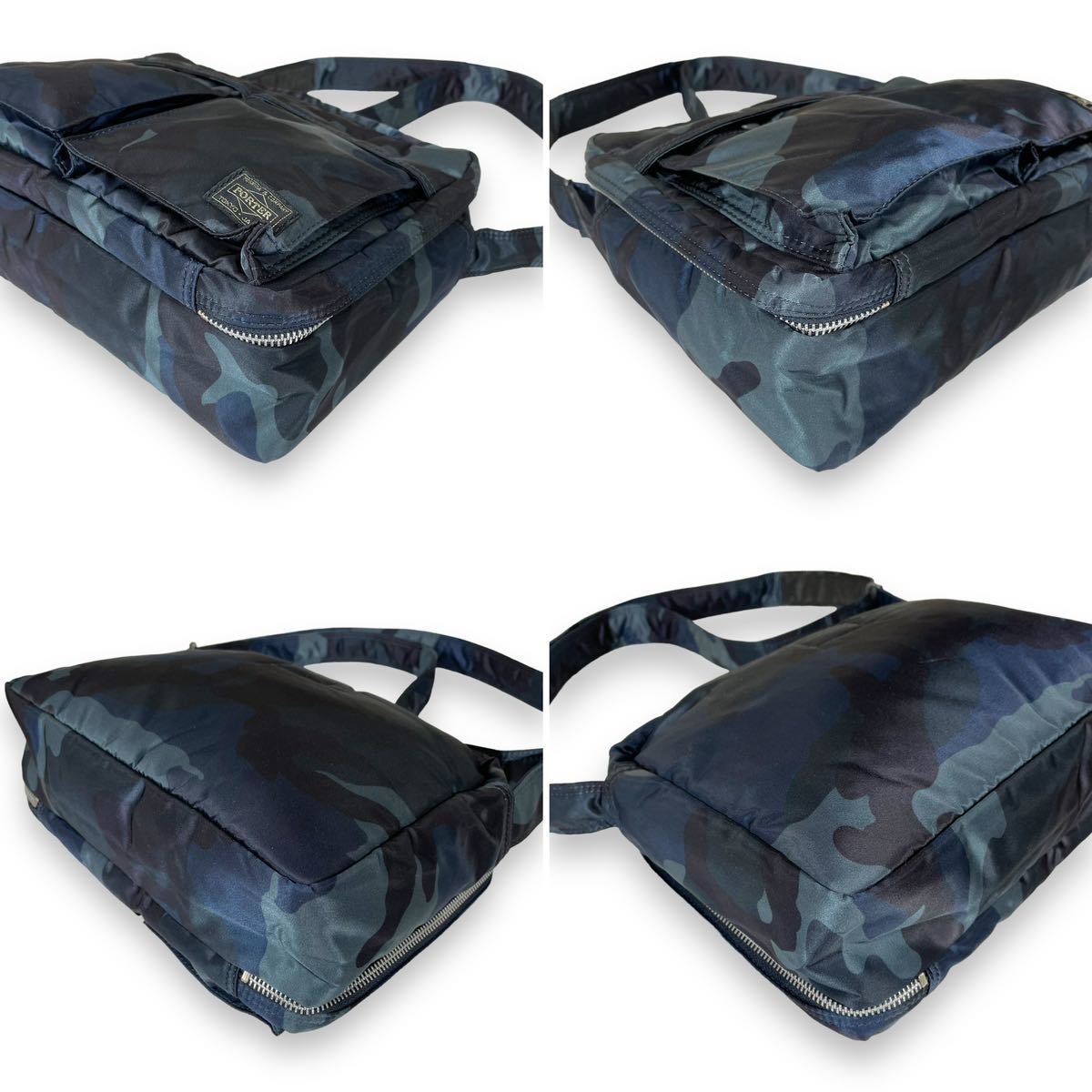 未使用品級 PORTER TANKER 30th SHOULDER BAG 青 ポーター タンカー