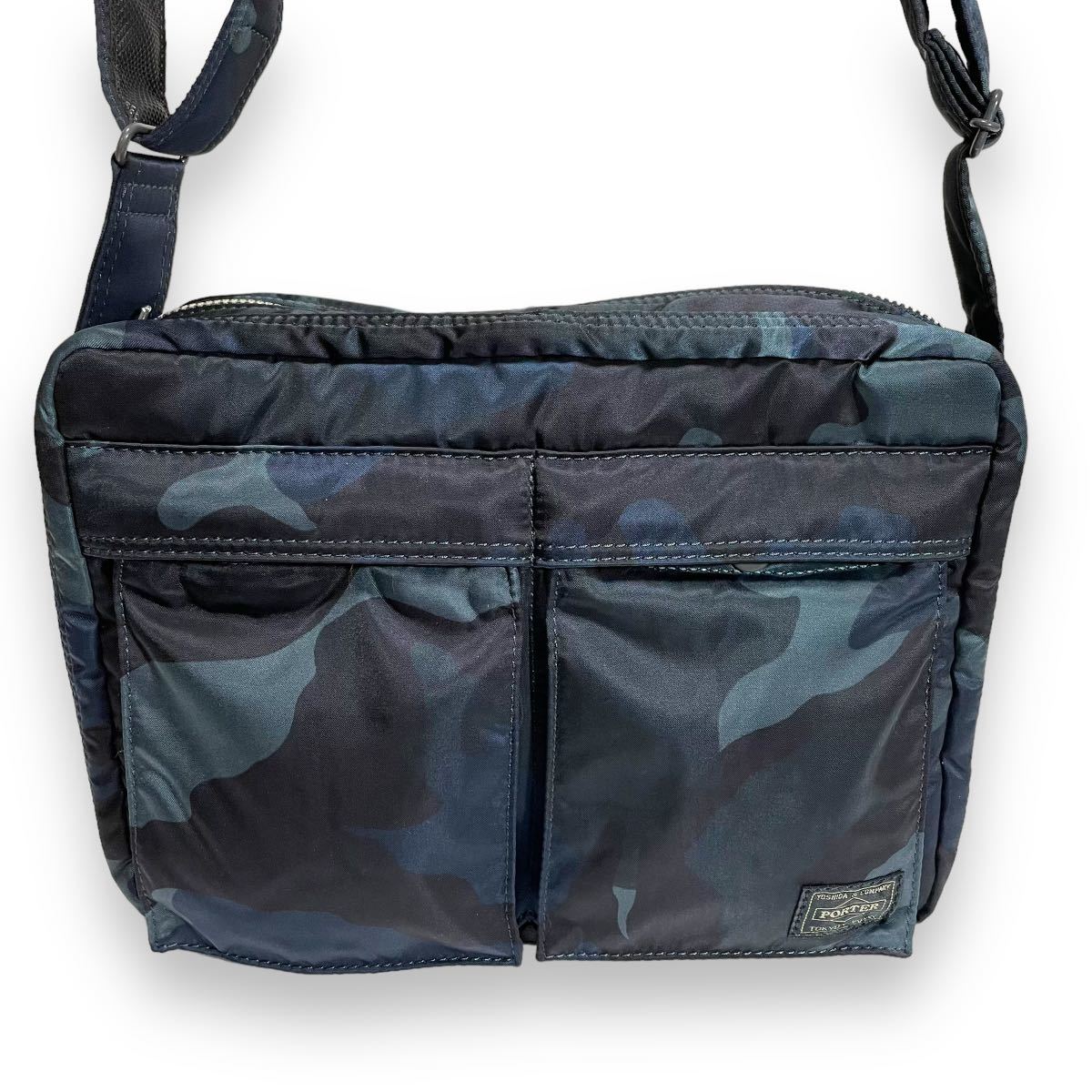 未使用品級 PORTER TANKER 30th SHOULDER BAG 青 ポーター タンカー