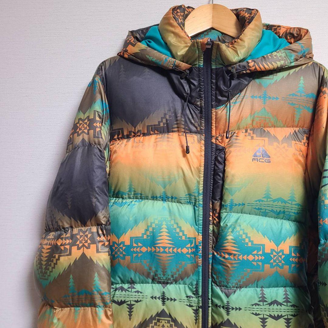 ナイキ NIKE ACG ペンドルトン 800フィルガイド ダウンジャケット M