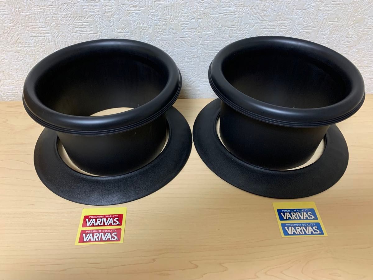 ワカサギ 氷穴アダプター 2個セット 赤青ステッカー付き 自作品 送料