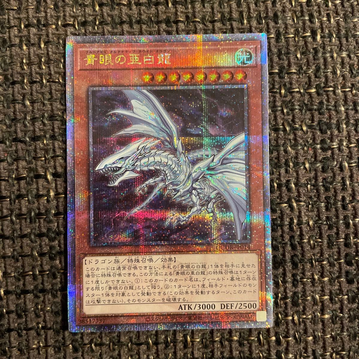 ブルーアイズオルタナティブホワイトドラゴンwcs2017 Amazon.co.jp
