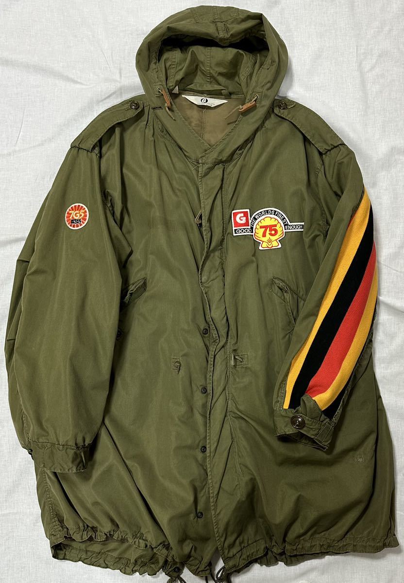 Yahoo!オークション - GOODENOUGH M-51 モッズコート XL グッドイナフ