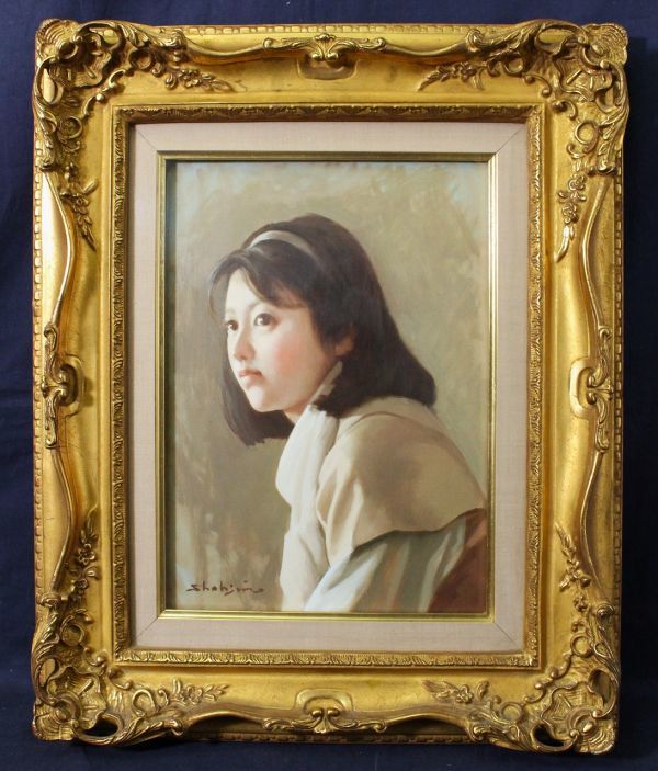 服部和三郎【横たわるヴィーナス】肉筆油彩画 服部和三郎【横たわる