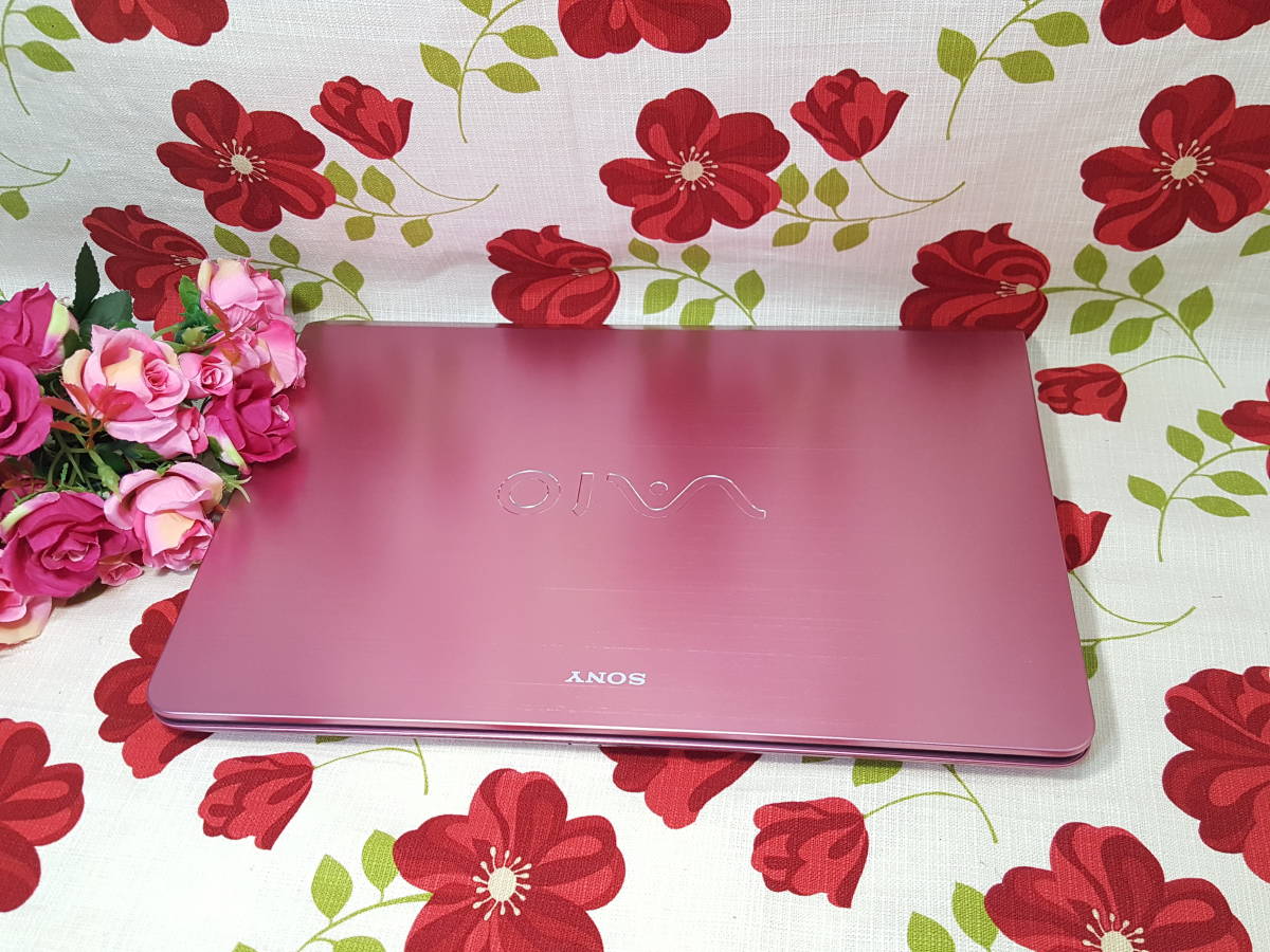新Window11搭載/タッチパネル搭載/新品SSD512/ピンク色VAIO/3世代Core