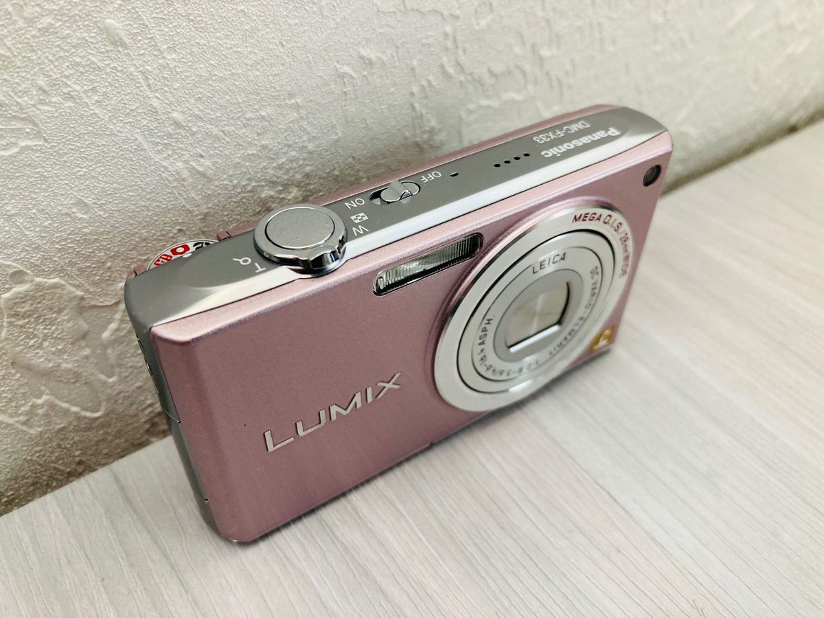 Panasonic】手のひらサイズのデジタルカメラLUMIX｜カクテルピンク