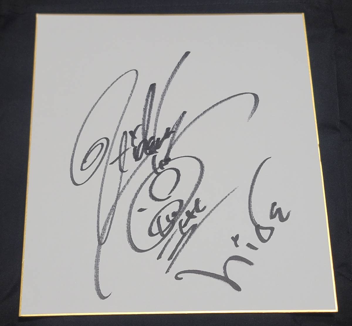 Yahoo!オークション - X JAPAN hide 直筆 サイン色紙