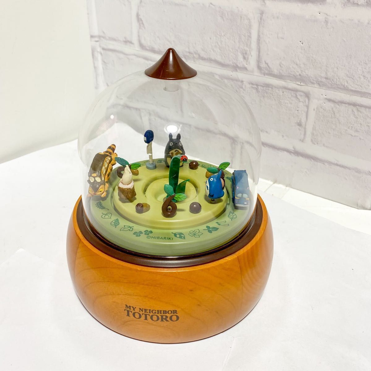 訳あり］となりのトトロ からくり時計 オルゴール どんぐりドーム