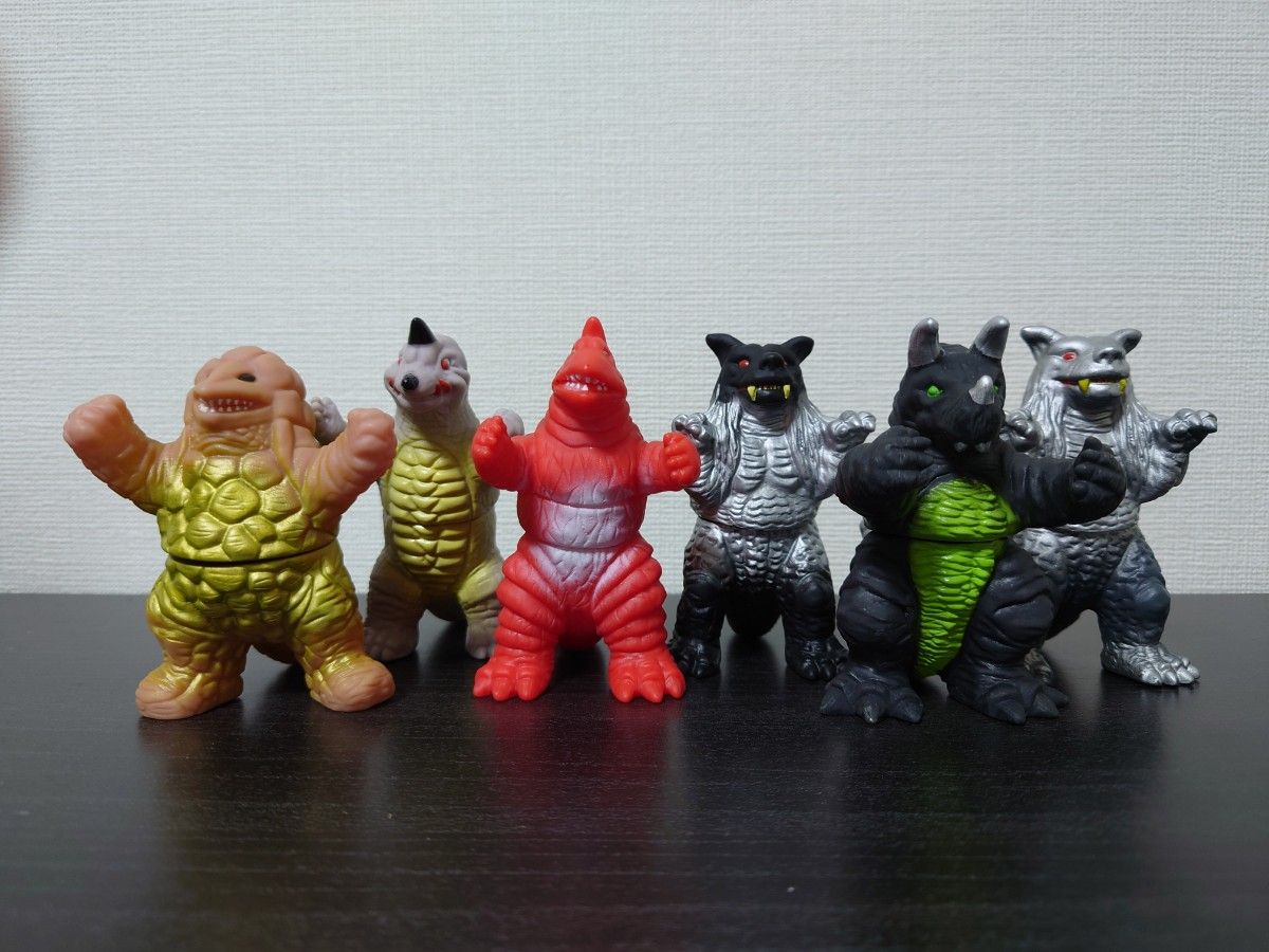 パチ怪獣ソフビ 6体セット 無版権ソフビ｜Yahoo!フリマ（旧PayPayフリマ）