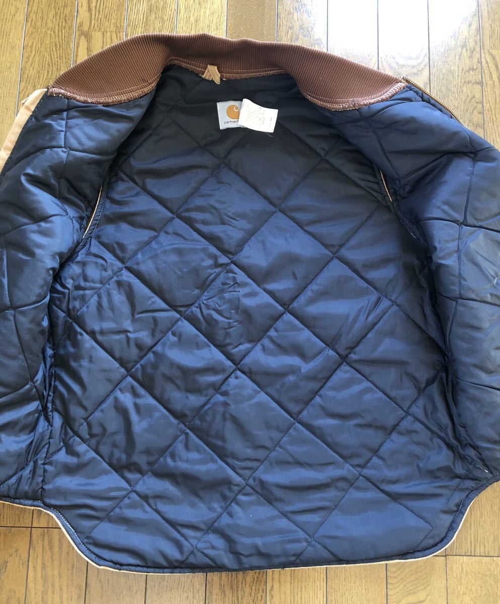 希少 USA製 星タグ カーハート ベスト carhartt ダックワーク ブラウン
