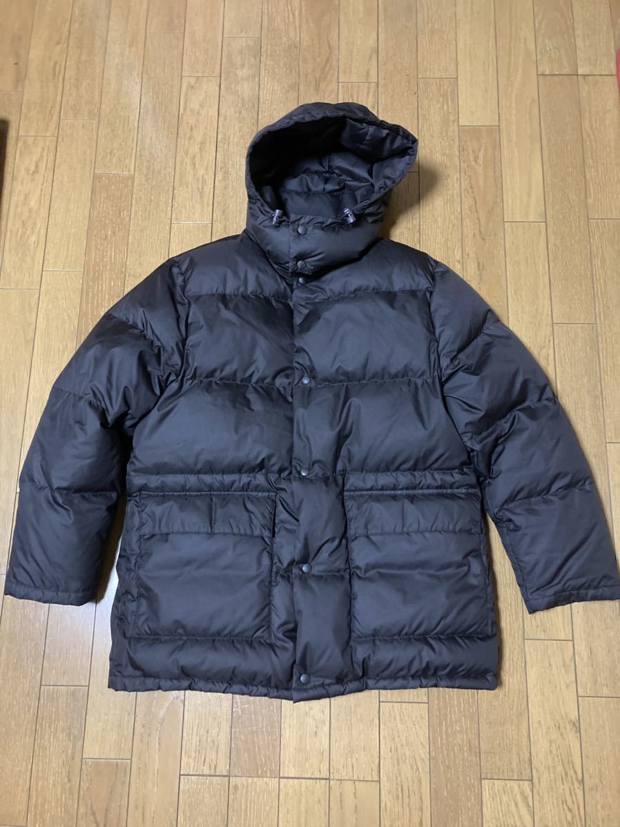 青タグ MONCLER PARIS ダウンジャケット 2 ブラウン 茶 モンクレール