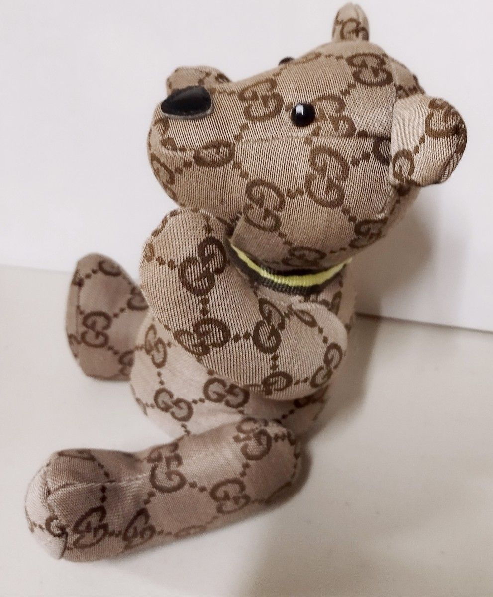 グッチ GUCCI テディベア ぬいぐるみ GGキャンバス くま クマ