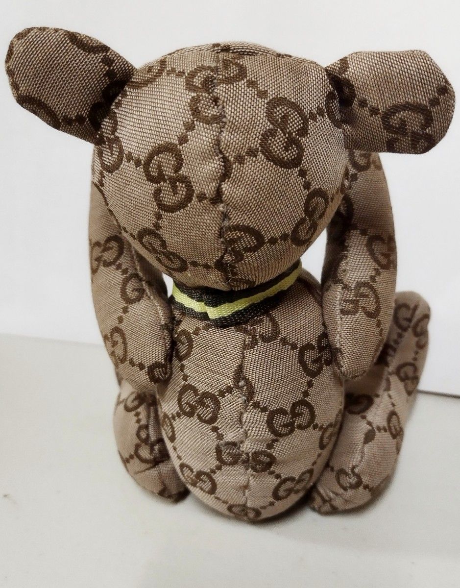 グッチ GUCCI テディベア ぬいぐるみ GGキャンバス くま クマ