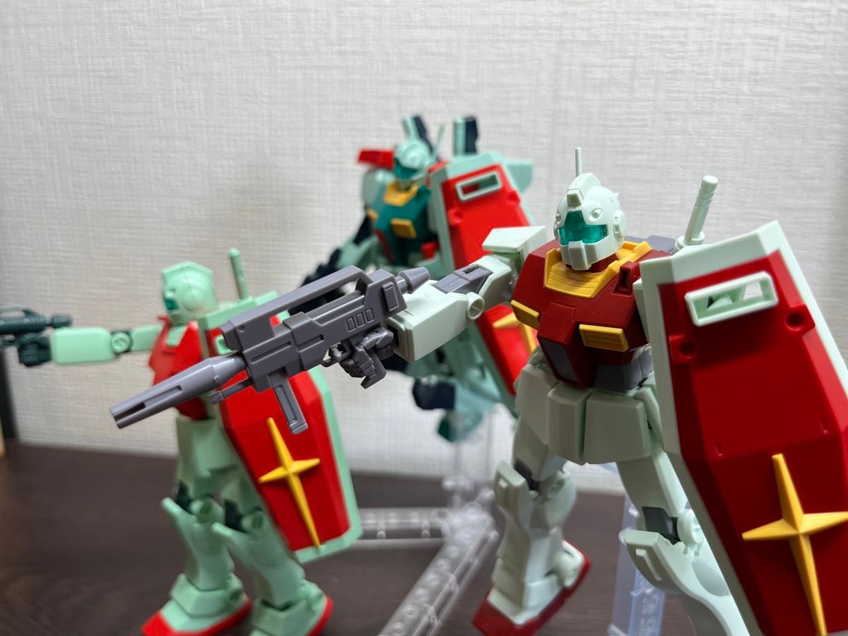 ガンダムベース限定ジム/ ジムⅡ/ ジムⅢセット（ジャンク品）｜Yahoo