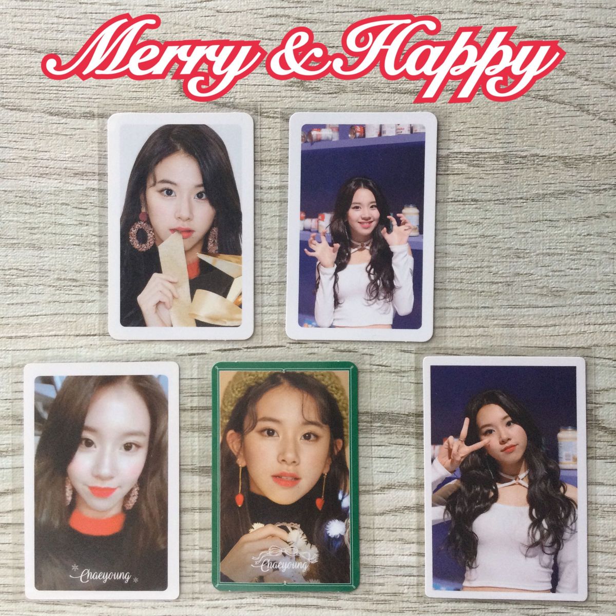 twice チェヨン merry&happy トレカ メリハピ モノグラフ chaeyoung