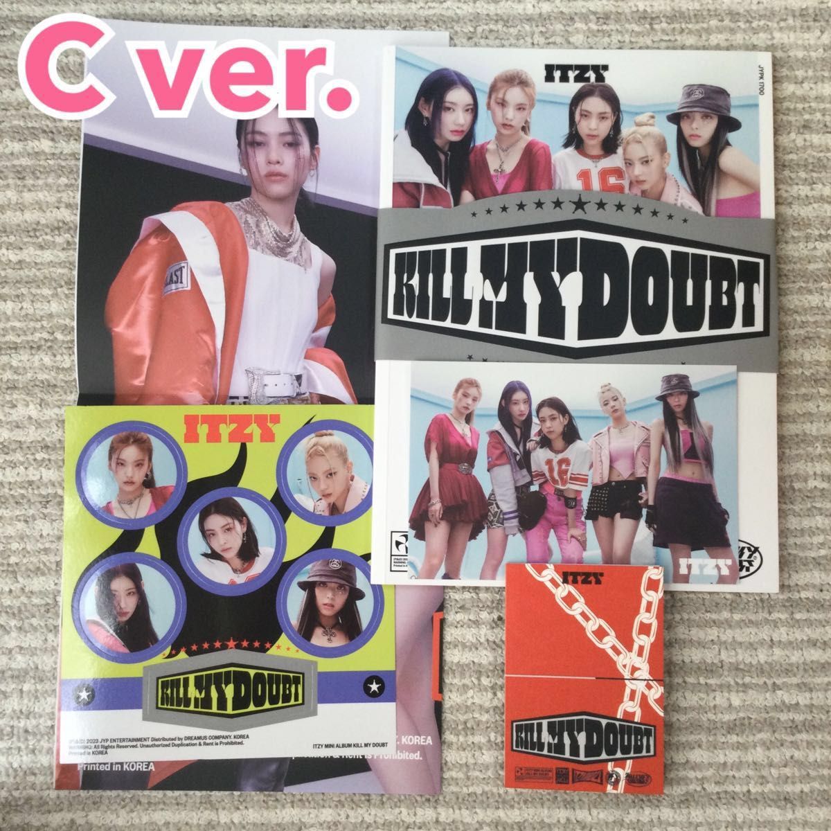 ITZY リアトレカ＋初回フォトコンプ＋サインアルバム2枚＋Kcon缶バ等