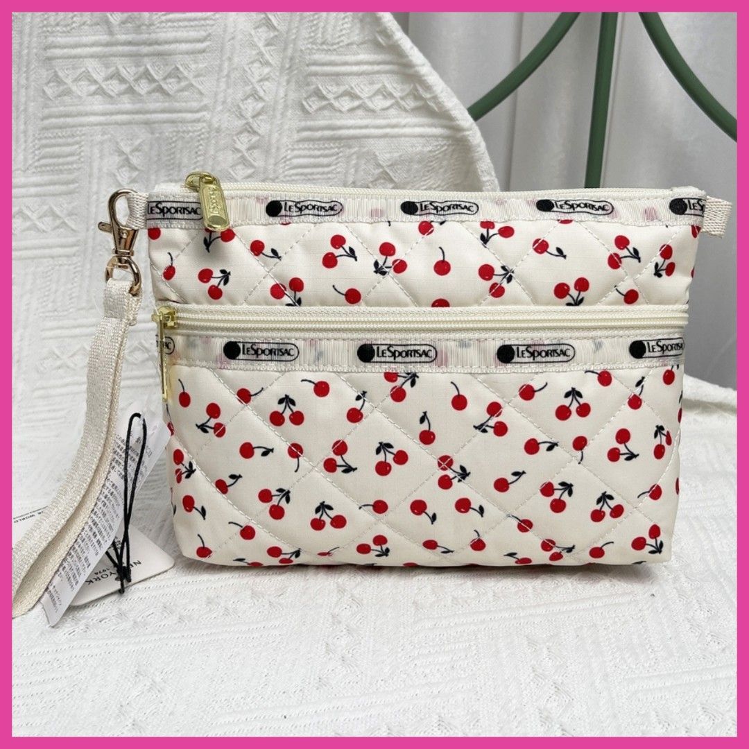 レスポートサック 神崎恵コラボ さくらんぼポーチ｜Yahoo!フリマ（旧