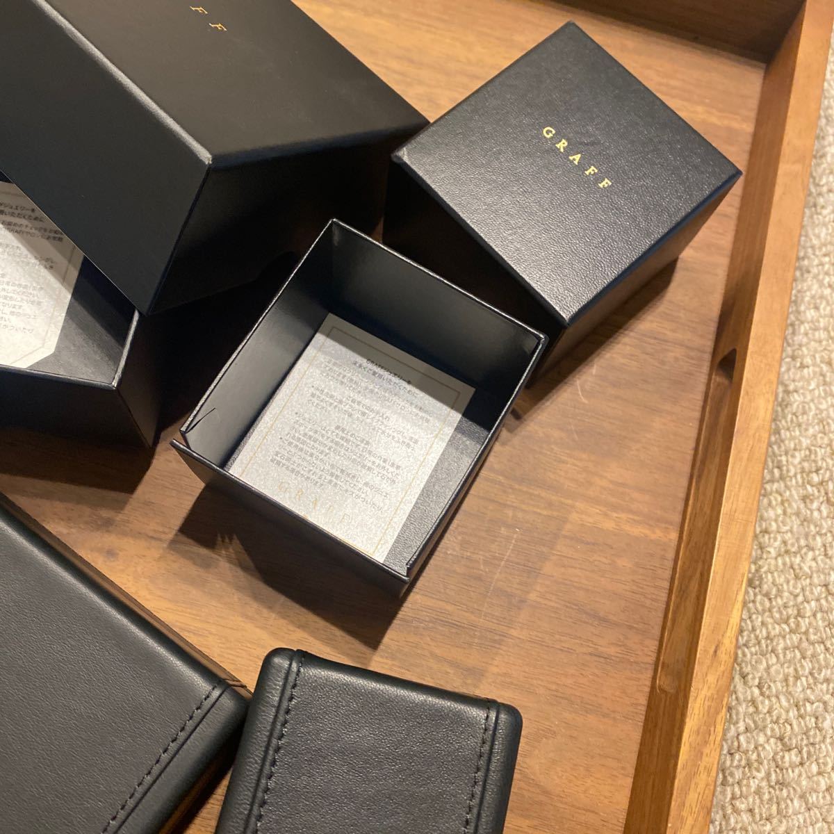 GRAFF グラフ ケース 保存箱 空箱 リボン ショッパー｜Yahoo!フリマ