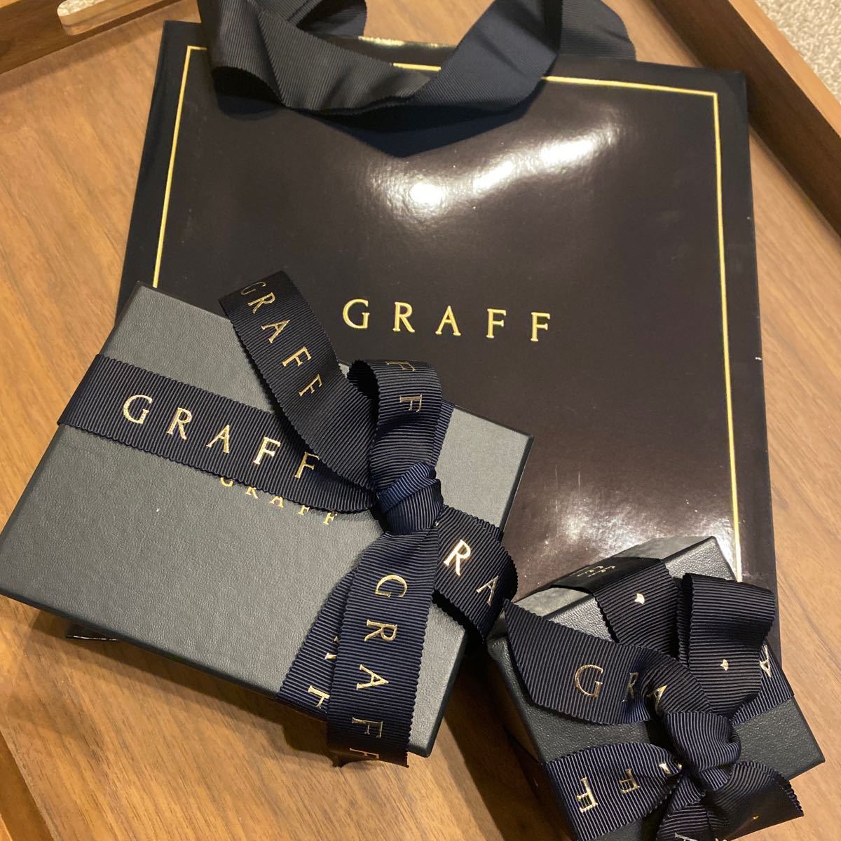 GRAFF グラフ ケース 保存箱 空箱 リボン ショッパー｜Yahoo!フリマ