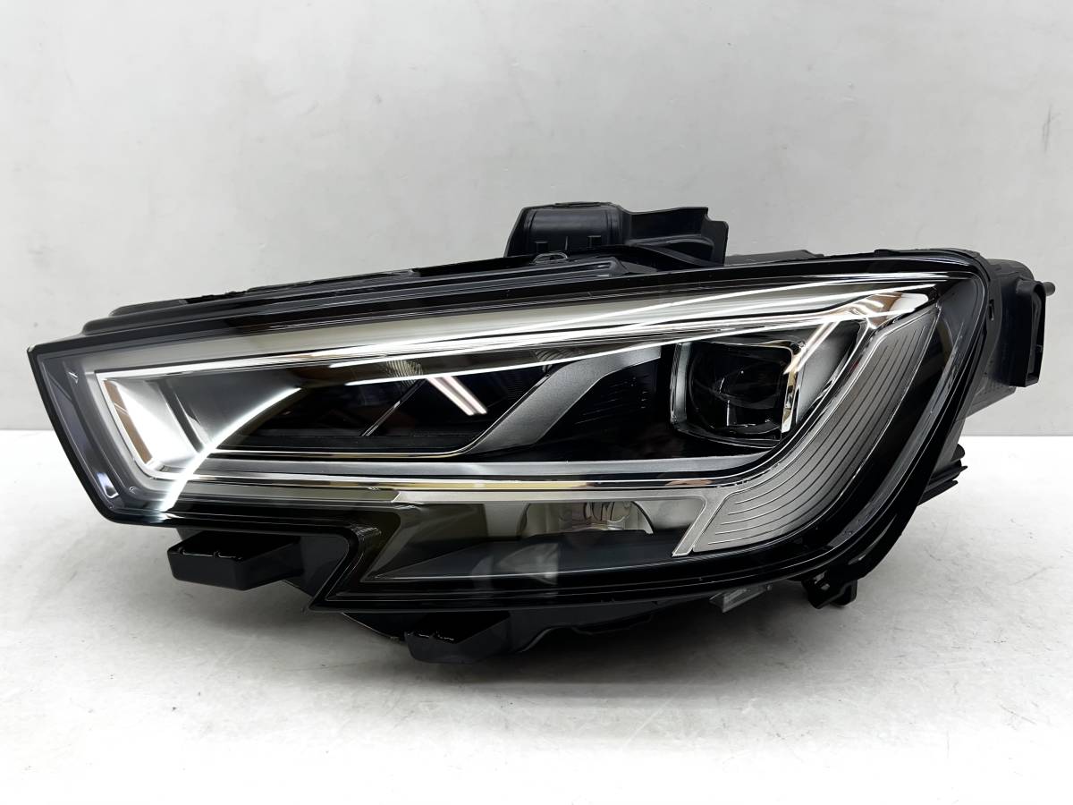 即決 A3 8V 後期 / LED アウディ 純正 左 ヘッドライト 8V0941033G