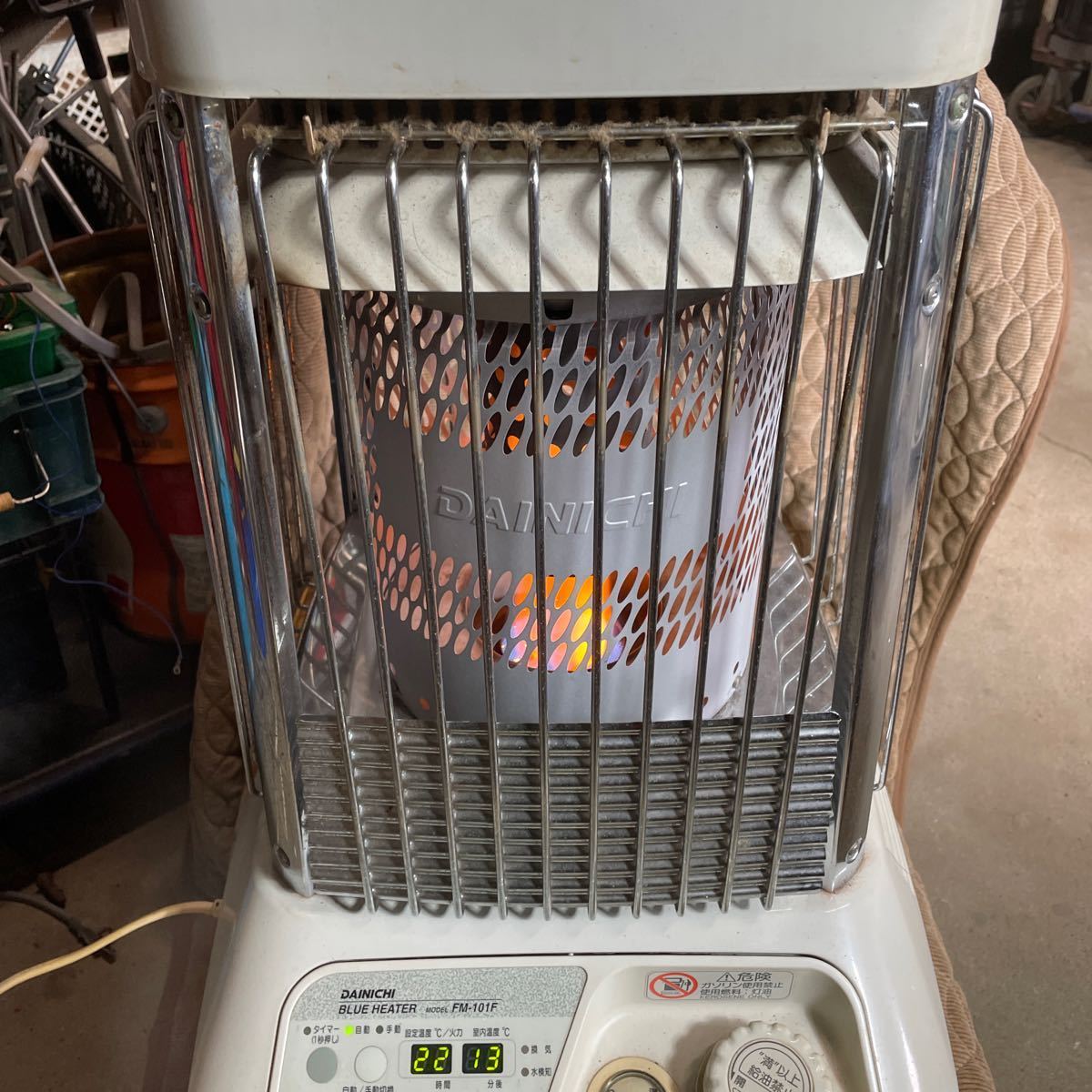 Yahoo!オークション - 簡易動作確認 ダイニチ ブルーヒーター FM-101F