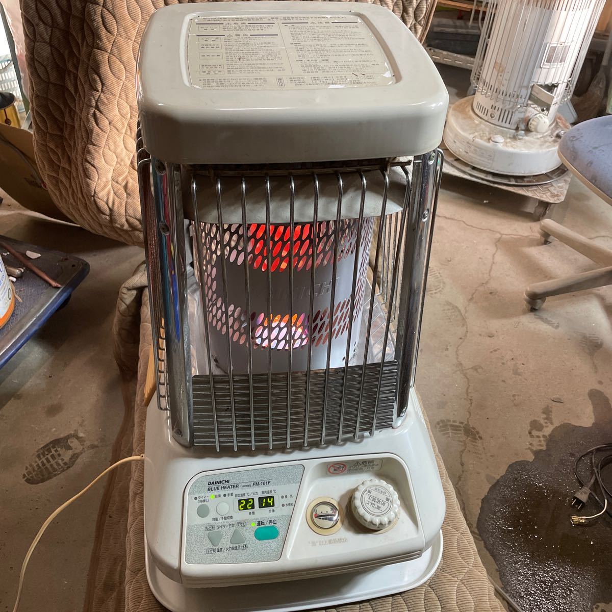 Yahoo!オークション - 簡易動作確認 ダイニチ ブルーヒーター FM-101F