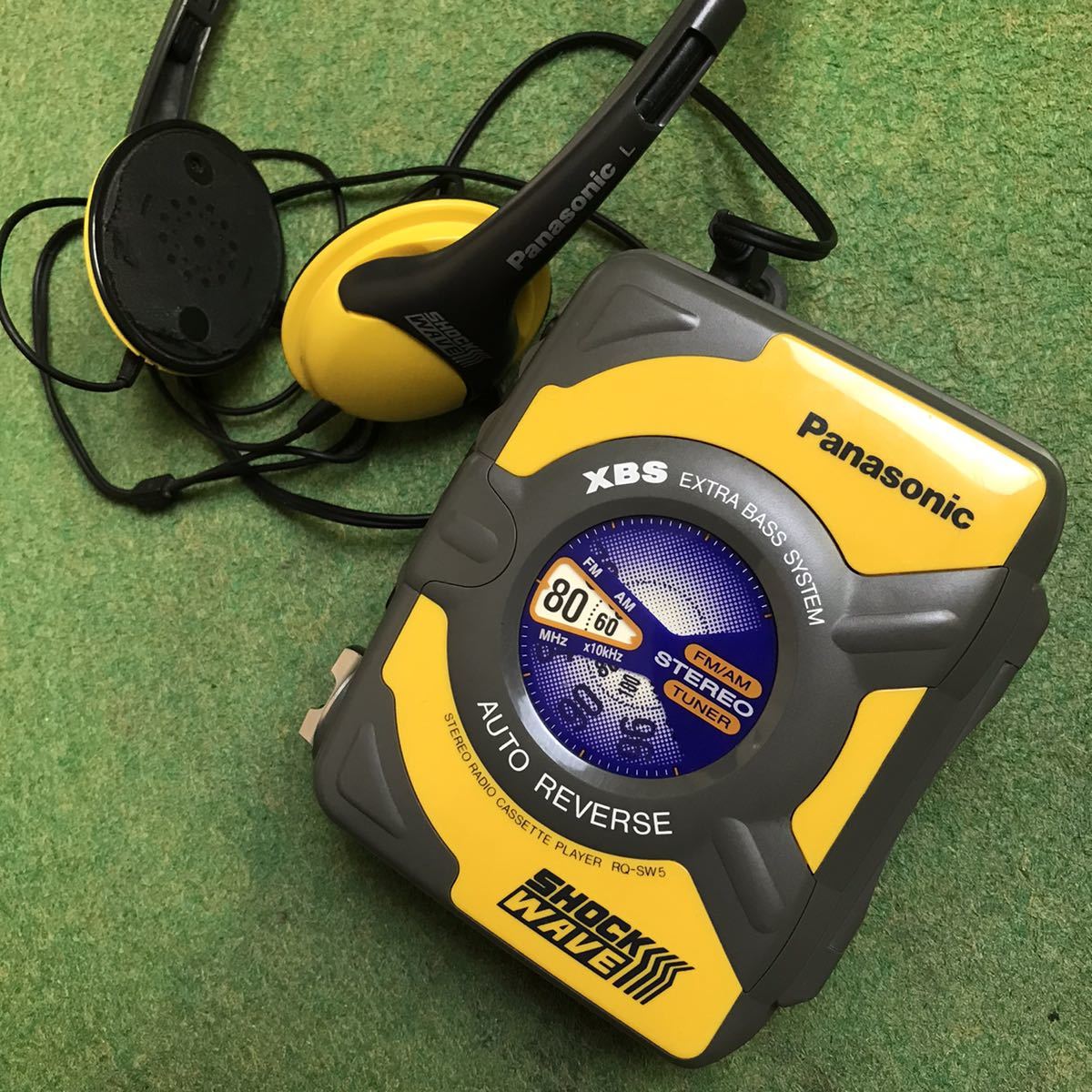 Yahoo!オークション - 美品 動作確認済み Panasonic SHOCKWAVE RQ-SW5