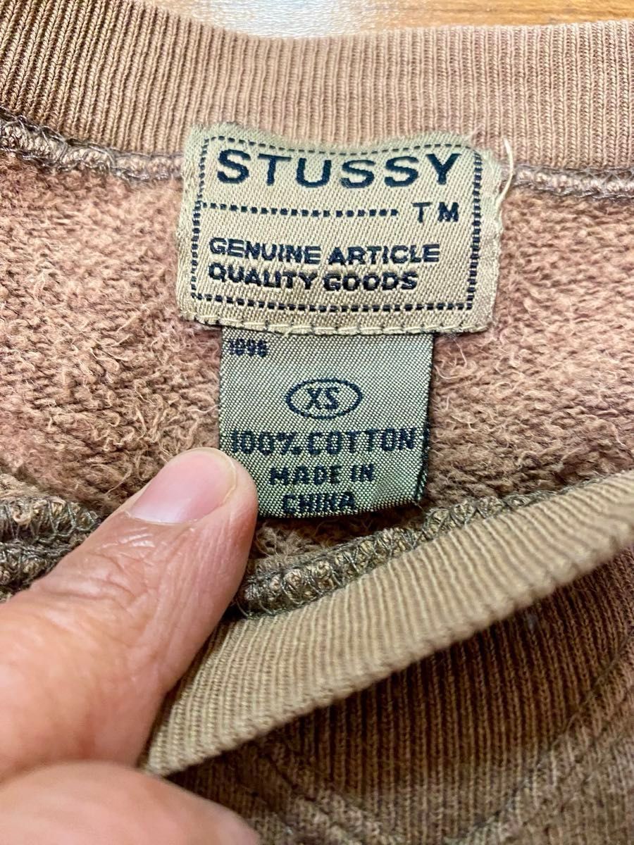oldstussy】90s 金タグ オールドステューシー STUSSY スウェット