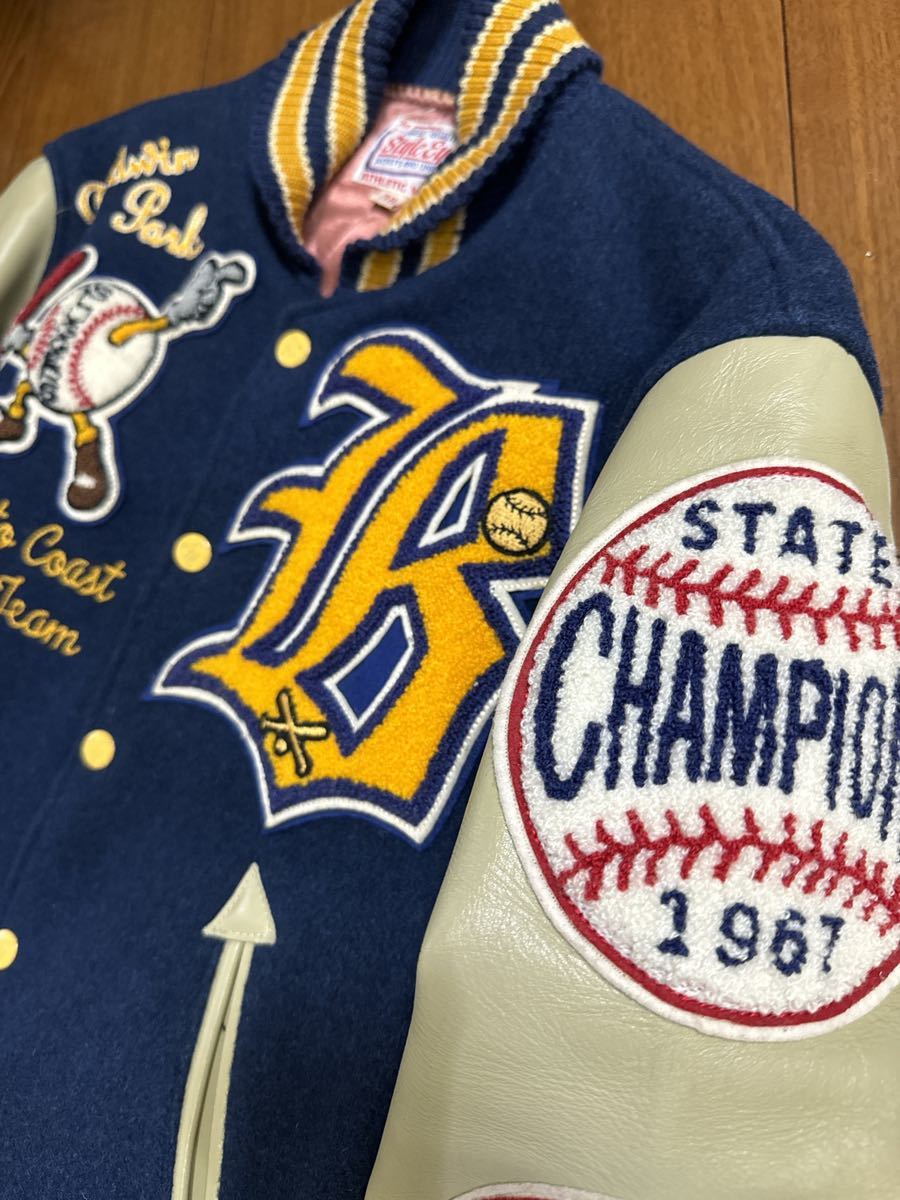 東洋 STYLE EYES スタイルアイズ フルデコ 袖革 スタジャン アワード