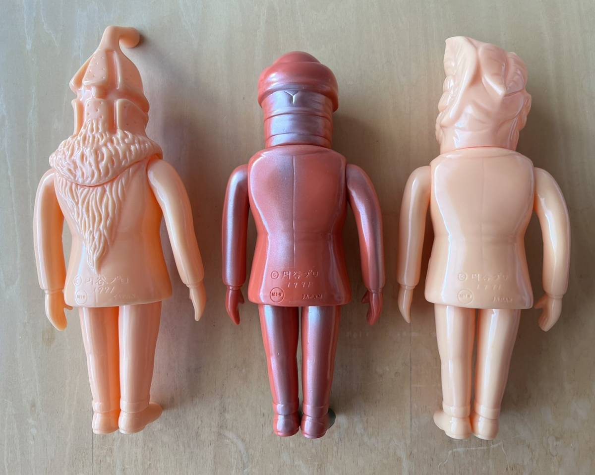 セミ人間 ケムール人 ケロニア 3体セット/ M1号 / 美品 / 送料無料