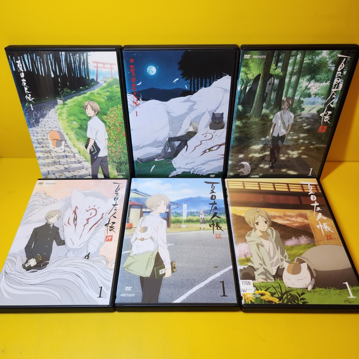 新品ケース交換済み 夏目友人帳 DVD 1期〜6期 +劇場版 全33巻セット