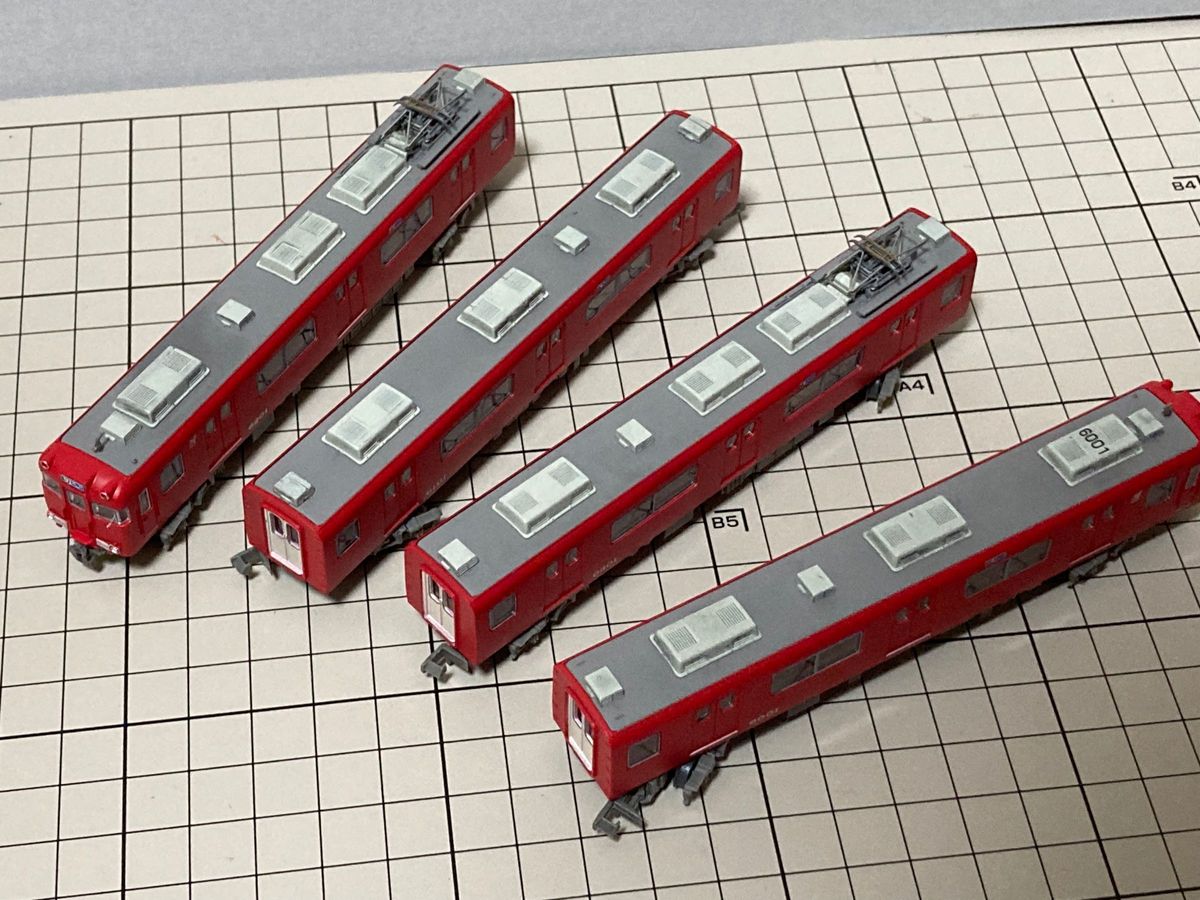 Nゲージ 鉄道コレクション 名鉄6000系1次車4両セット｜Yahoo!フリマ