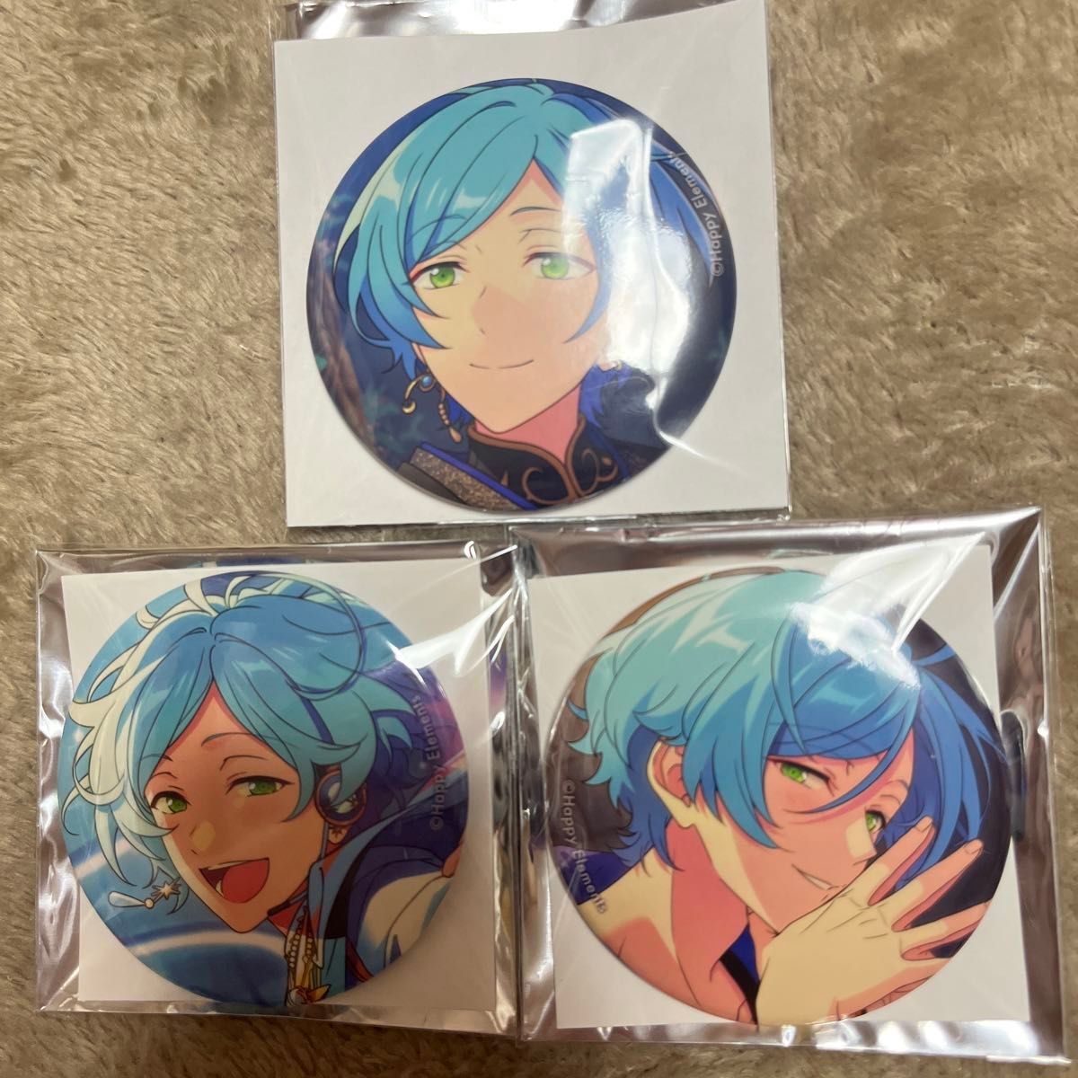 あんスタ 深海奏汰 テーマスカウト缶バッジ 2020 SUMMER casual あん