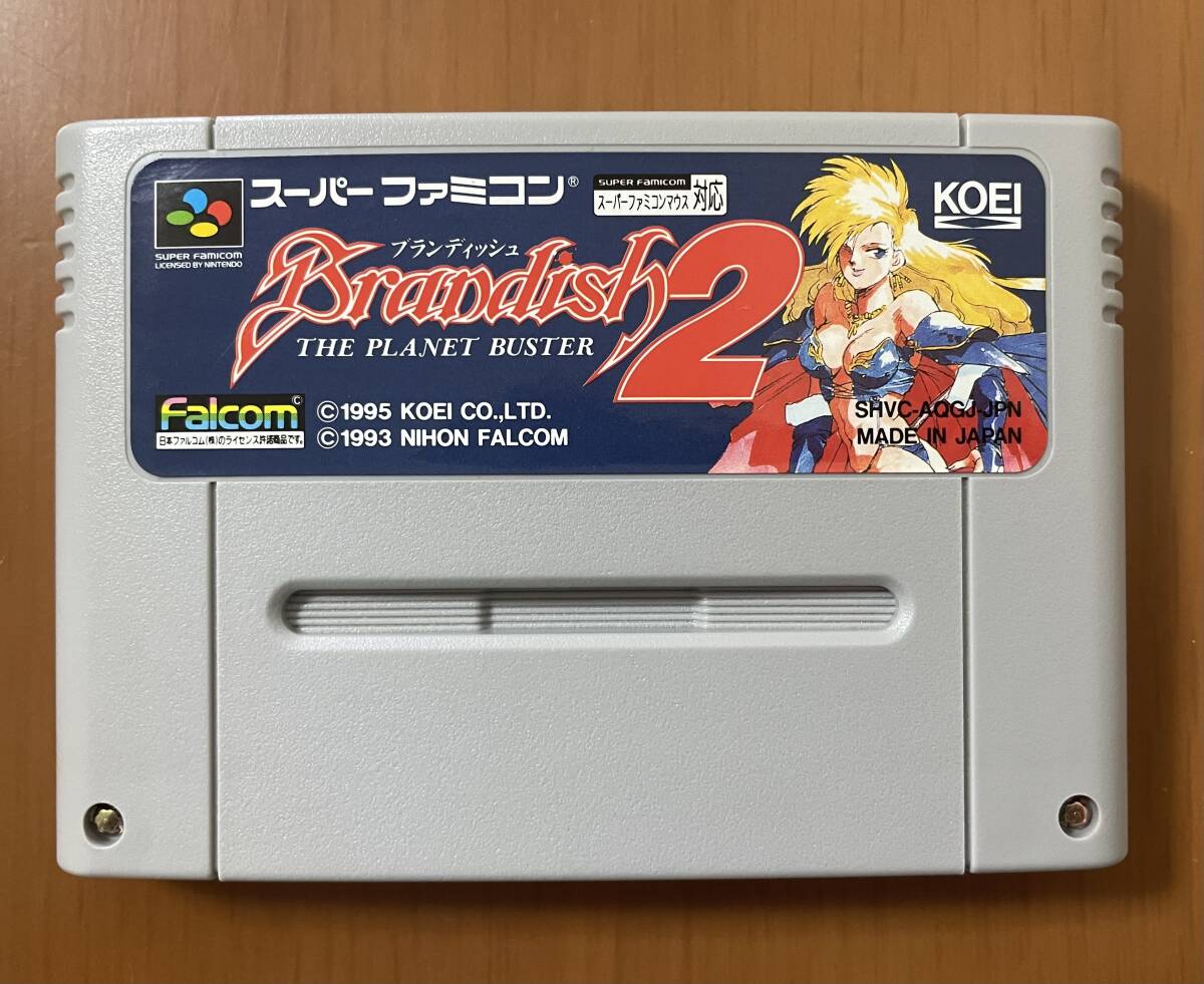 レア］KOEI ブランディッシュ2 Brandish 2 THE PLANET BUSTER 箱説