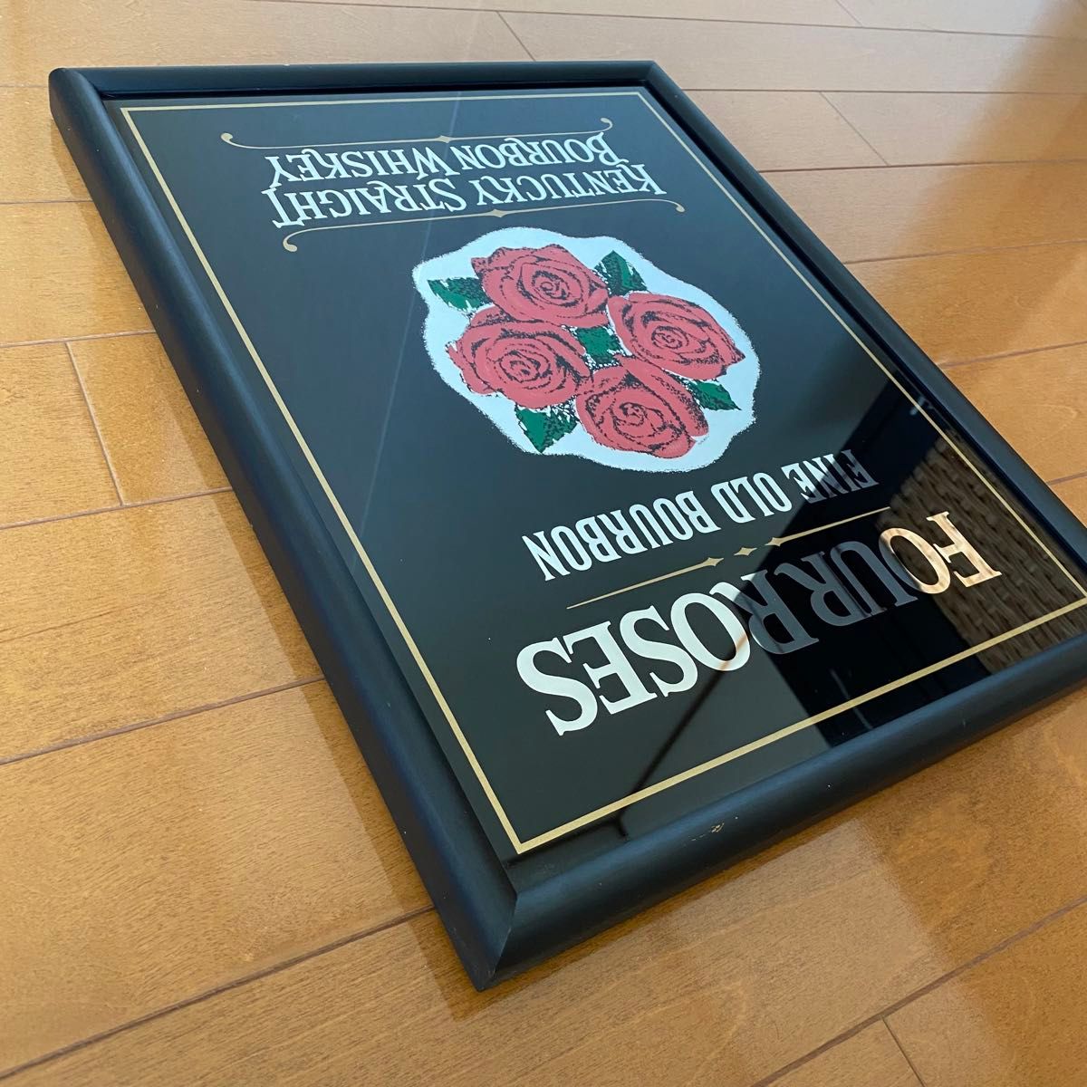 ビンテージ FOUR ROSES フォアローゼス パブミラー｜Yahoo!フリマ（旧