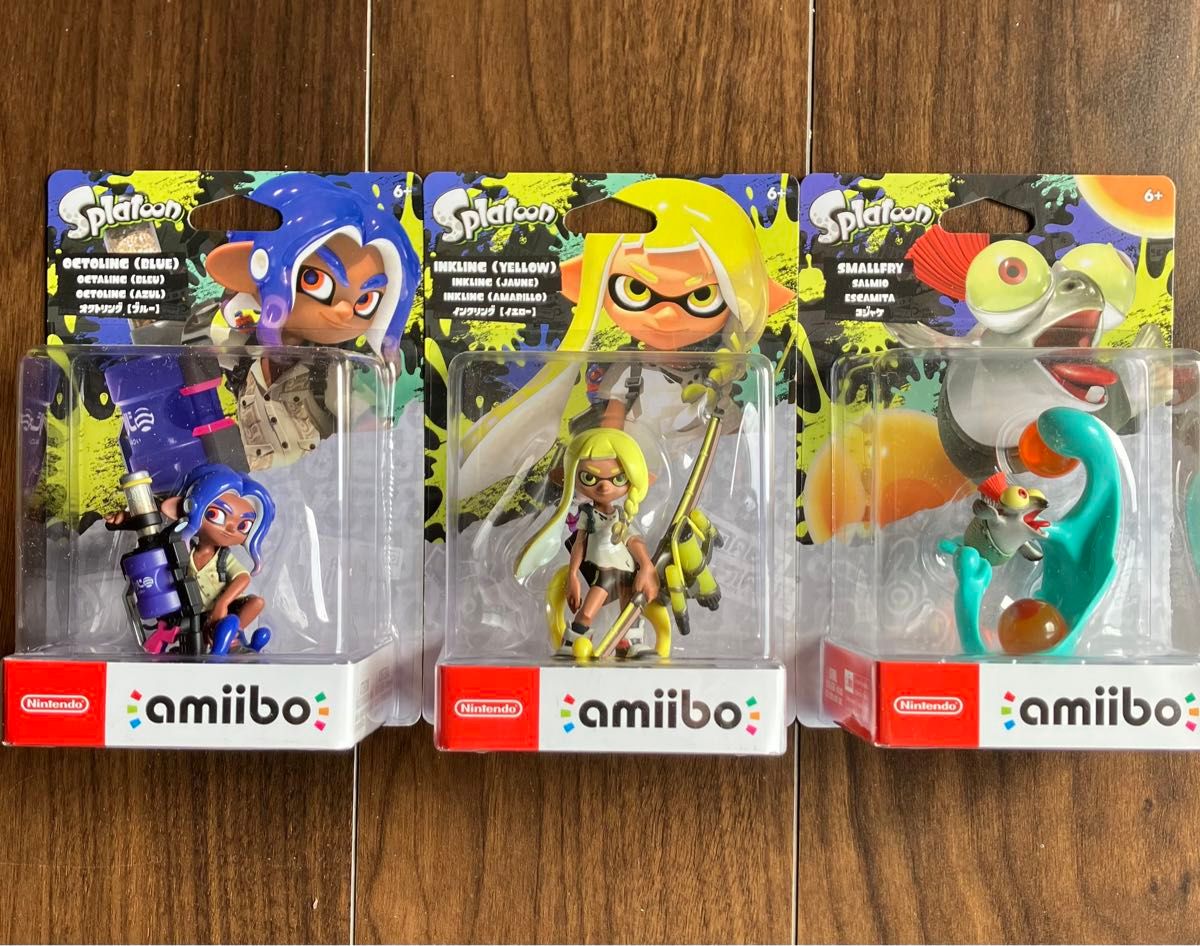 スプラトゥーン3 amiibo単品3種類セット売りトリプルセット｜Yahoo