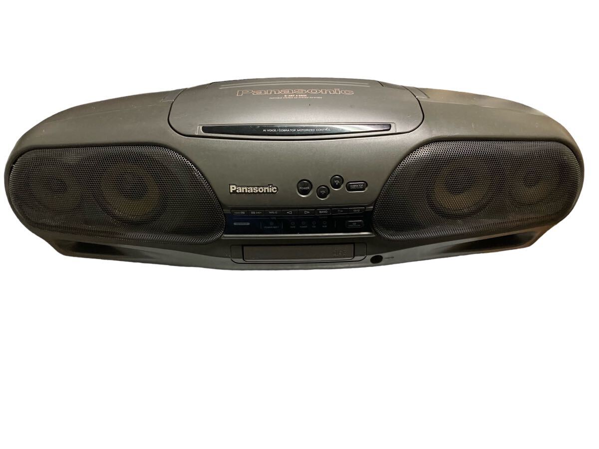 当時物 Panasonic コブラトップ バブルラジカセ RX-DT909 パナソニック