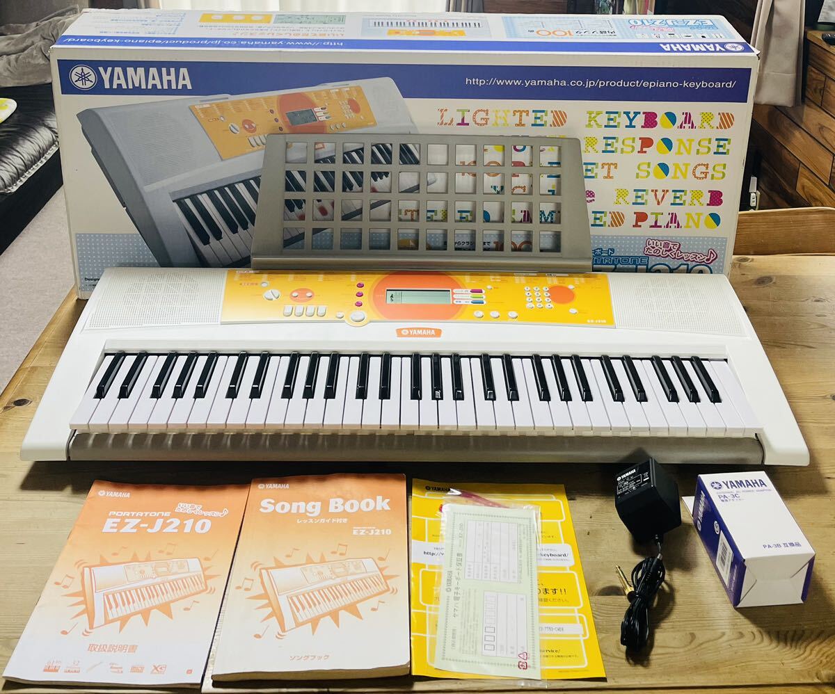 YAMAHA ヤマハ 電子キーボード PORTATONE EZ-J210 / 電子ピアノ｜Yahoo