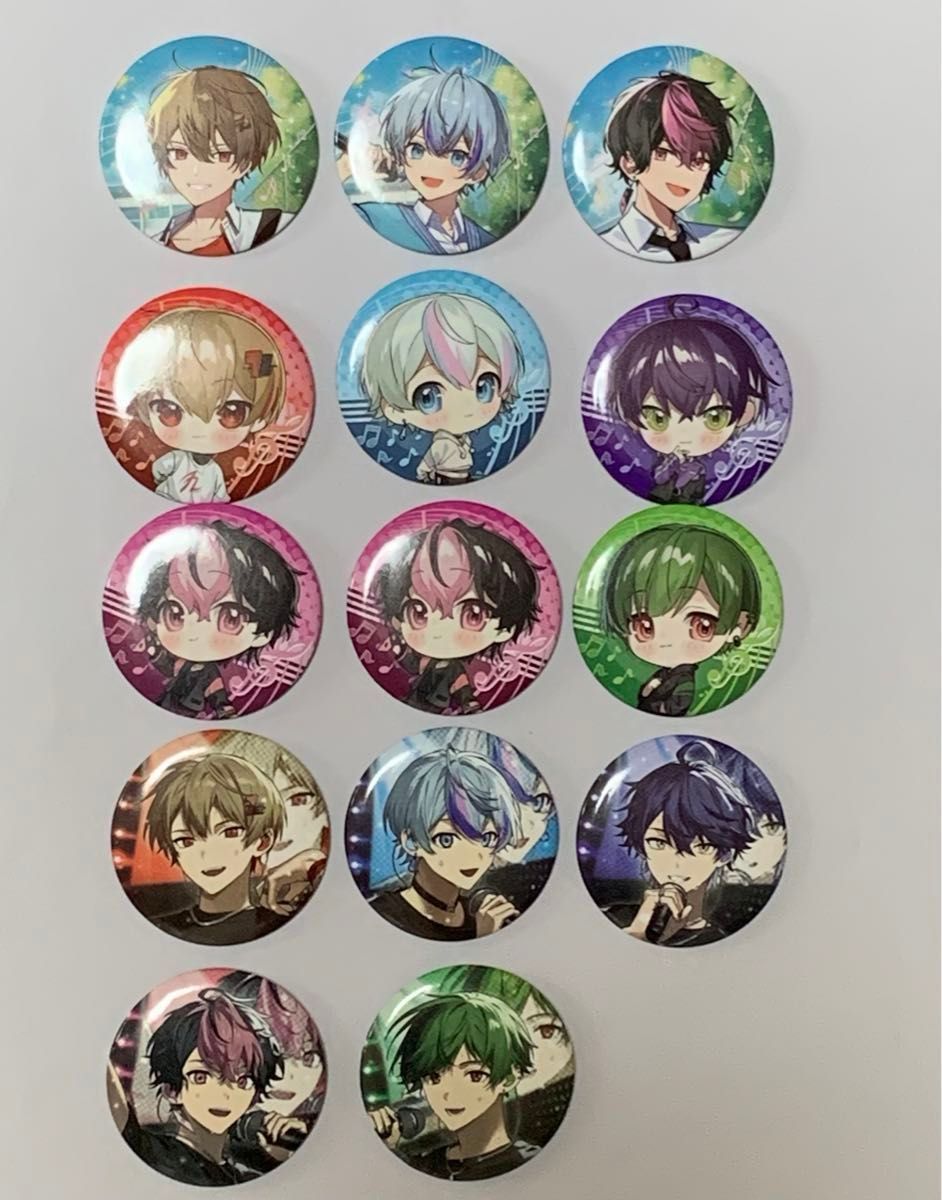 シクフォニ 缶バッジ 7個セットシクフォニ 缶バッジ 1弾 しゃるごん