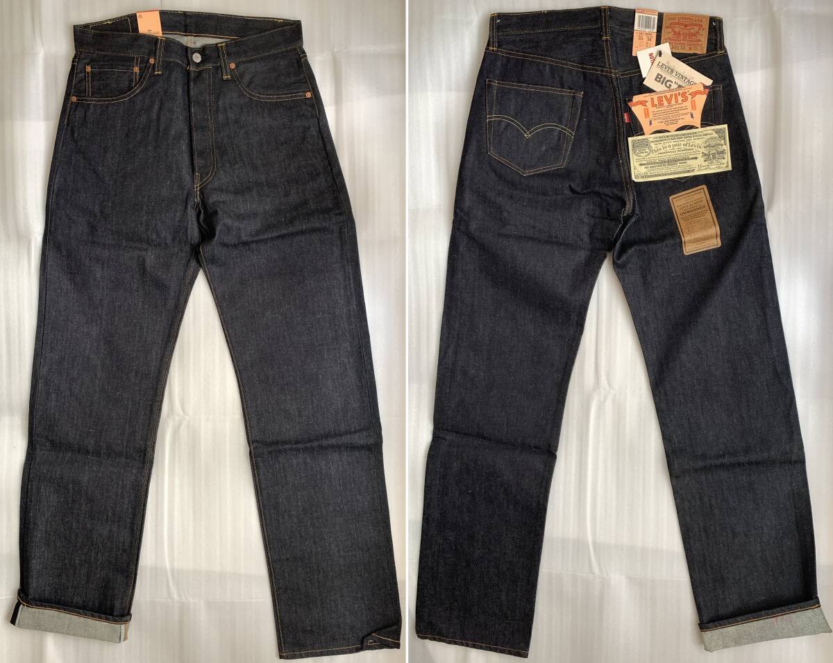 バレンシア工場】Levi's LVC 501XX 1955年モデル 501-0003リジッド W33