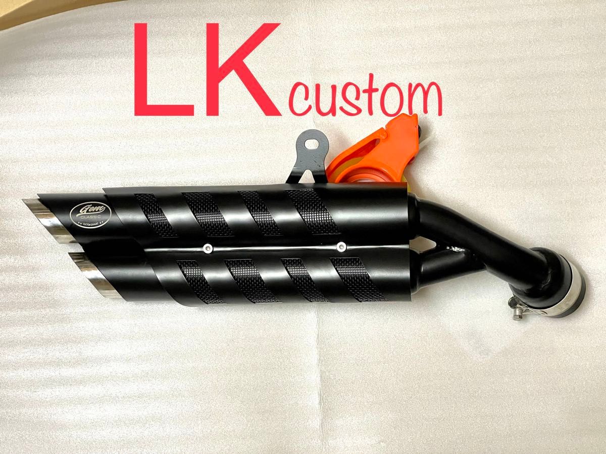 セール 新型レブル250 2023年式モデルマフラーgem speed製 V3 音調整