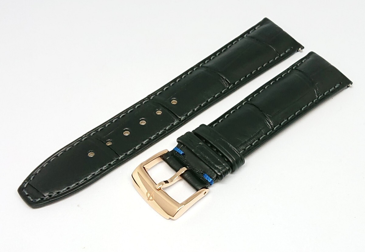 BAUME＆MERCIER ボーム＆メルシエ 純正 アリゲーター ベルト 20mm