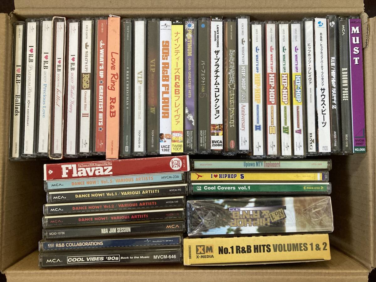 R&B ヒップホップ コンピレーションアルバム CD まとめて40枚セット