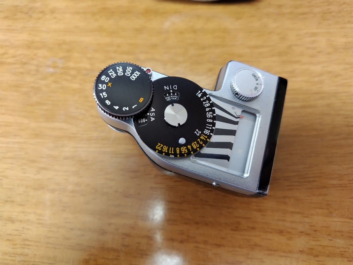 希少品】minolta ミノルタ SR-1 ブラック ボディ SR-METER-2 露出計 付