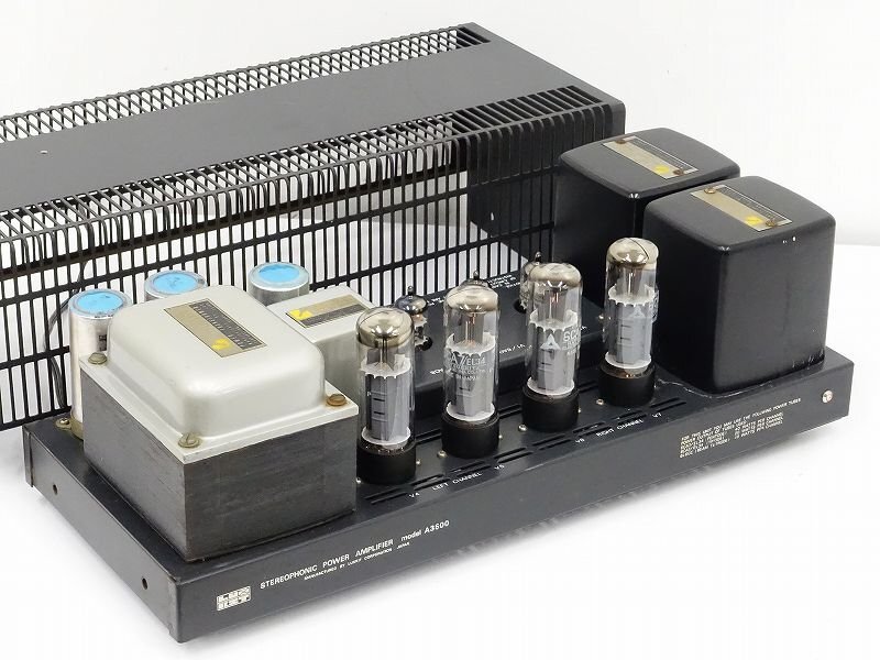 Yahoo!オークション - LUXKIT A3500 真空管 パワーアンプ A-3500 ラッ