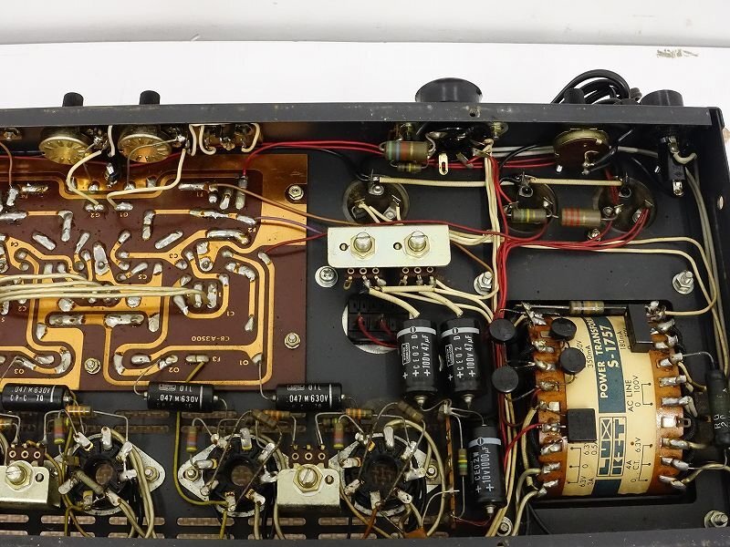 Yahoo!オークション - LUXKIT A3500 真空管 パワーアンプ A-3500 ラッ