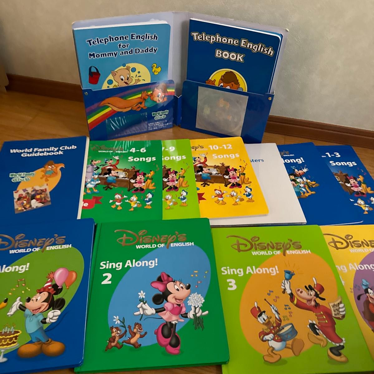 専用85‐⑱DWE ディズニー英語システム シングアロングDVD1〜6巻 専用85‐