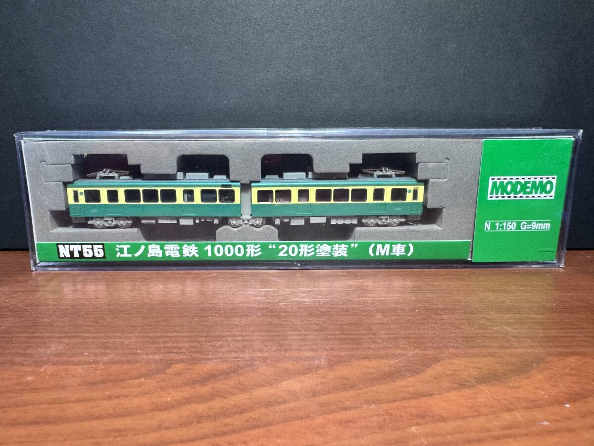 Yahoo!オークション - 【MODEMO】NT55 江ノ島電鉄 1000形 " 20形塗