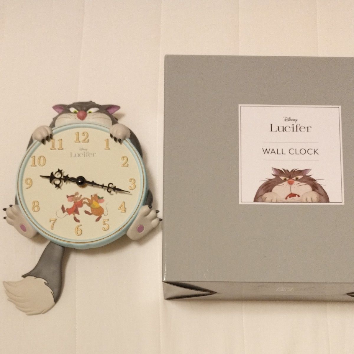 ルシファー ジャック＆ガス 時計 DISNEY ディズニーストア シンデレラ