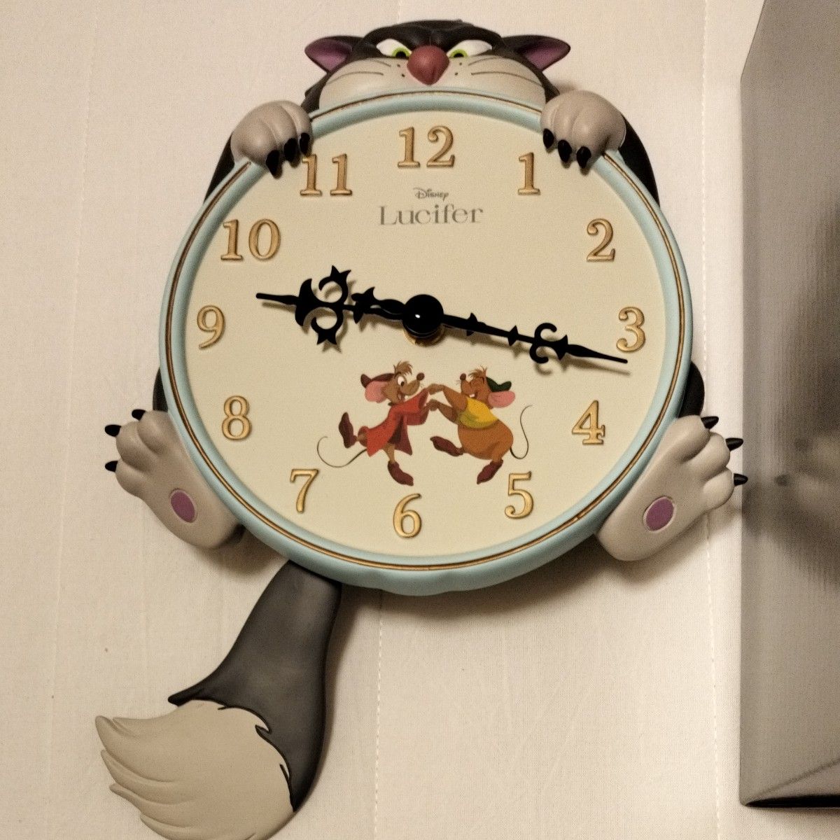 ルシファー ジャック＆ガス 時計 DISNEY ディズニーストア シンデレラ